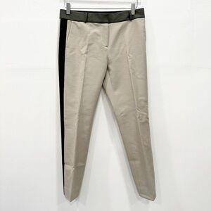 Kate Spade Margaux Tuxedo Stripe Trouser Pants Cotton Size 4
